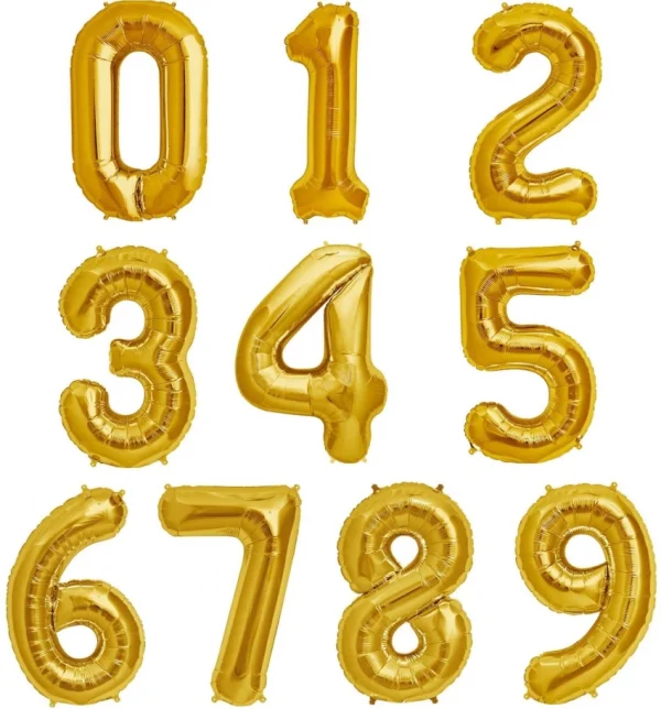 Number Foil Balloons 32 Inch