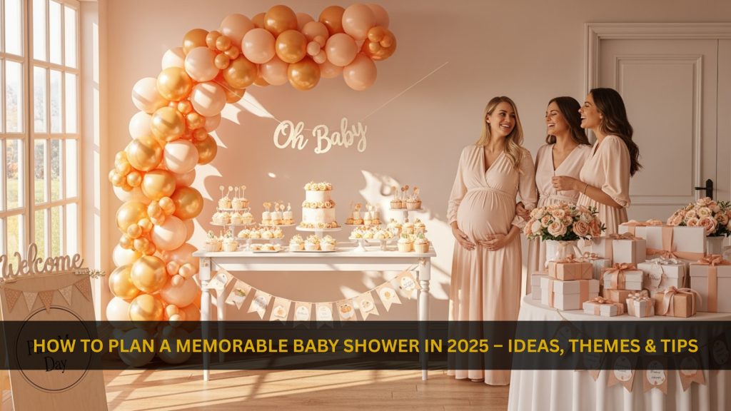 How to Plan a Memorable Baby Shower in 2025 – Ideas, Themes & Tips