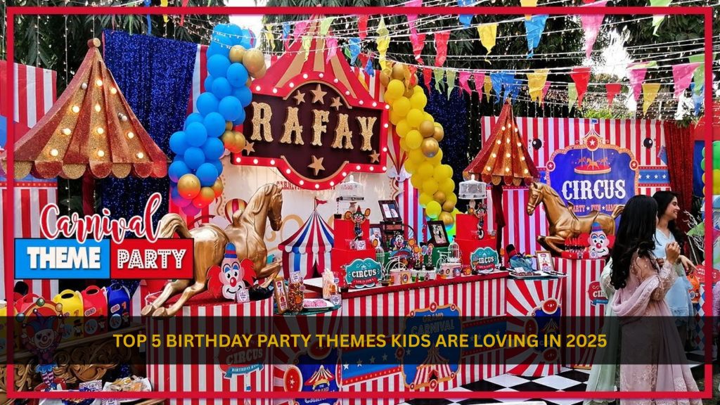 Top 5 Birthday Party Themes Kids Are Loving in 2025