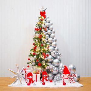 christmas-tree silver